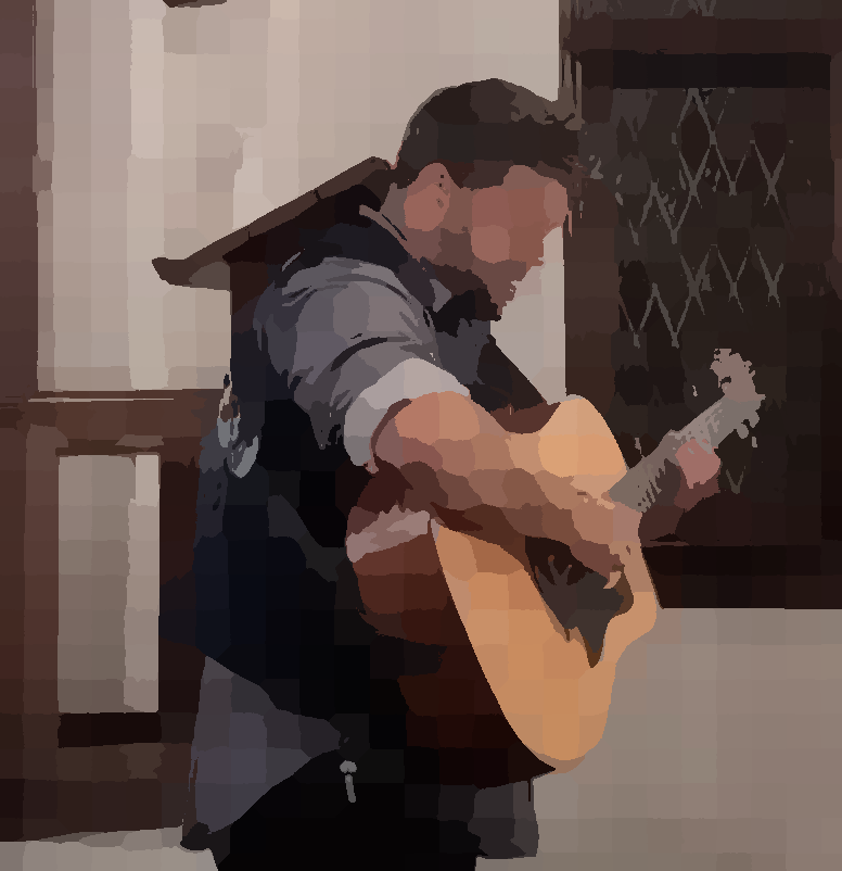 Art-style picture of singer/songwriter Ben Bruce